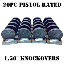 Load image into Gallery viewer, Magnum Target 20pc. Coin Challenge 1.50&quot; Knockovers - Steel Shooting Targets - .22LR Rim-fire &amp; Pistol - KC1.50-20PC

