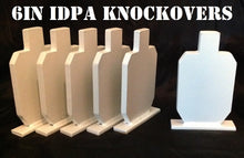 Load image into Gallery viewer, Steel IDPA Knockover Pistol Target