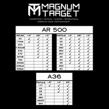 Load image into Gallery viewer, 6pc 30in Tall Stands for Clay Pigeons & Knock-over Targets - 3/8" AR500 Hardened Steel Metal Set (CPKSTD6AR500-30IN)