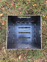 Load image into Gallery viewer, Magnum Target Portable Burn Cage 12inx12in Box Campfire Stove Fire Pit Camping RV (PBC12x12)