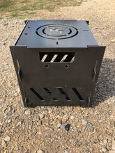 Load image into Gallery viewer, Magnum Target Portable Burn Cage 12inx12in Box Campfire Stove Fire Pit Camping RV (PBC12x12)