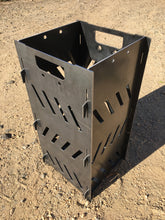 Load image into Gallery viewer, Magnum Target Portable Burn Cage 12inx24in Box Campfire Stove Fire Pit Camping RV - PBC12x24
