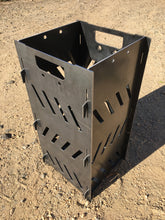 Load image into Gallery viewer, Magnum Target Portable Burn Cage 12inx24in Box Campfire Stove Fire Pit Camping RV (PBC12x24)