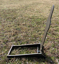 Load image into Gallery viewer, Magnum Target 8"x28" 3/8" AR500 Steel Reactive IPSC Mini Pepper Popper Metal Shooting Target w/ Base (MPP8x28AR500)