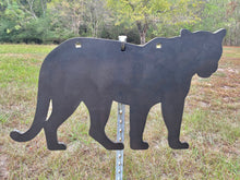 Load image into Gallery viewer, 18"x30" 3/8" AR500 Puma Mountain Lion Cougar Panther Silhouette Steel Shooting Target 1pc Range/Hunting (PUMA18x301AR500-3H)