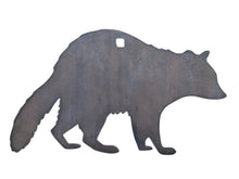 Load image into Gallery viewer, 9.25"x16" 3/8" AR500 Full Size Racoon Varmint Silhouette Steel Shooting Target 1pc Range/Hunting (RACOON9x161SAR500-1H)