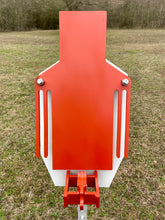 Load image into Gallery viewer, Magnum Target RINGER 12"x24" 3/8" AR500 Steel Reactive Shooting Target A & B/C Zone for T-Post (RGR-BCZ12x24-TPM)