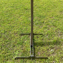 Load image into Gallery viewer, 2x4 Steel Shooting Target STAND BASE ONLY - 30" Long Legs (2x4STD-1CB-2LONGLEG-NP)