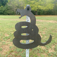 Load image into Gallery viewer, 13"x14" 3/8" AR500 Rattle Snake Silhouette Steel Shooting Gong Target (SNAKE13x141AR500)