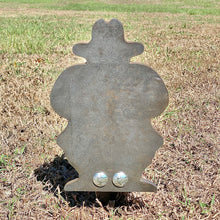 Load image into Gallery viewer, Magnum Target 8"x12" 3/8" AR500 Auto Reset Cowboy CAS Popper - Spring Reactive Metal Steel Shooting Target (SPR-CAS8x12AR500)