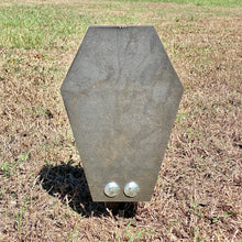 Load image into Gallery viewer, Magnum Target 8"x12" 3/8" AR500 Auto Reset Coffin Popper - Spring Reactive Metal Steel Shooting Target (SPR-COFFIN8x12AR500)