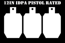 Load image into Gallery viewer, Steel Pistol IDPA Gong Target