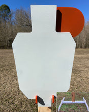 Load image into Gallery viewer, Steel Reactive Hostage Target