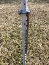 Load image into Gallery viewer, Magnum Target 3"x20" 3/8" AR500 Steel T-Post Protector Plate for Shooting Target Stands 1pc (TP-PP3x20AR500)