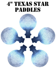 Load image into Gallery viewer, Magnum Target 4"x3/8" AR500 Paddles for Magnum Target 3/8" AR500 Portable Texas Star Reactive Shooting Target (TSP-4)