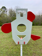 Load image into Gallery viewer, Triple Tap 12"x24" 3/8" AR500 Steel Hostage Reactive Vitals Shooting Target w/ T-post Mount (TTHT12x24TPM-KIT)