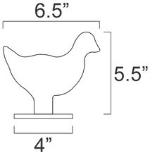 Load image into Gallery viewer, Magnum Target 3/8sc NRA Metallic Silhouette Targets - 20pc Small Bore Pistol Knock-overs (3820NP)
