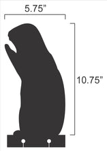 Load image into Gallery viewer, Magnum Target 3/8" AR500 Prairie Dog Rocking Ground Target Stand - Hardened Metal Steel Shooting Target (RGT-PDAR500-2E)