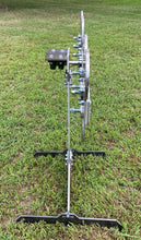 Load image into Gallery viewer, Magnum Target 3/8" AR500 Portable Revolving Plate Rack “No Weld” Reactive Steel Shooting Target w/ 6in Paddles (RPR-8)