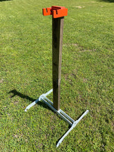 Load image into Gallery viewer, 2x4 Mount & Stand for 3/8" AR500 Steel Reactive Hostage Shooting Targets (SM2x4-LONGLEG-KIT)
