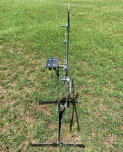 Load image into Gallery viewer, Magnum Target Portable 1/4" .22LR Rimfire Texas Star “No Weld” Reactive Steel Shooting Target w/ 4in Paddles (TS-4-14)