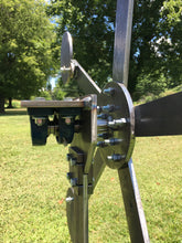 Load image into Gallery viewer, Magnum Target 3/8" AR500 Portable Texas Star “No Weld” Reactive Steel Shooting Target w/ 8in Paddles (TS-8)