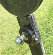 Load image into Gallery viewer, Magnum Target 3/8" AR500 Portable Texas Star “No Weld” Reactive Steel Shooting Target w/ 8in Paddles (TS-8)