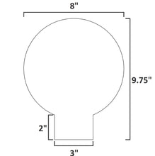 Load image into Gallery viewer, Magnum Target 8" PISTOL ONLY Steel Tabbed Round Targets for Plate Racks, Dueling Trees and Swingers (TR86)
