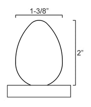 Load image into Gallery viewer, 3/8" AR500 Steel Shooting Targets - 12pc Egg Knockover Set - Action Pistol & Rifle Silhouettes (EGG12AR500)