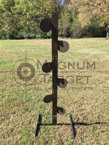 Parts & Assembly Instructions for Magnum Target 3/8" AR500 Dueling Tree Steel Reactive Shooting Target w/ Tubes & 5 inch Paddles (DTSTD56AR500)