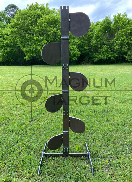 Parts & Assembly Instructions for Magnum Target 3/8" AR500 Dueling Tree Steel Reactive Shooting Target w/ 8 inch Paddles (DTSTD86AR500-S)