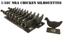 Load image into Gallery viewer, 1/5 Scale NRA Metallic Silhouettes
