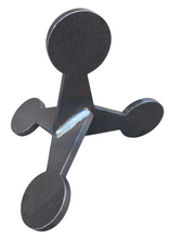 Load image into Gallery viewer, Magnum Target 3/8&quot; AR500 Reactive Steel Shooting Targets - Welded Walking Flipping Jumping Jacks 2.5&quot; Rounds 1, 2, or 3 pc
