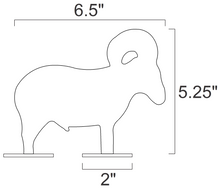 Load image into Gallery viewer, Magnum Target 1/5sc. NRA/IHMSA 3/8&quot; AR500 Silhouettes - .22LR/High Powered Pistol &amp; Rifle Animal Knock-down Targets - 20pc. Hardened Steel Targets - 20NPAR500

