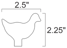 Load image into Gallery viewer, 1/5sc IHMSA/NRA 22LR Metallic Silhouette Target Rifle Plates 20pc - 20-PLATES
