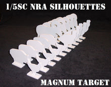 Load image into Gallery viewer, Magnum Target 1/5sc. NRA/IHMSA .22LR Rim-fire Animal Knock-down Targets - 20pc. Steel Targets - 20W
