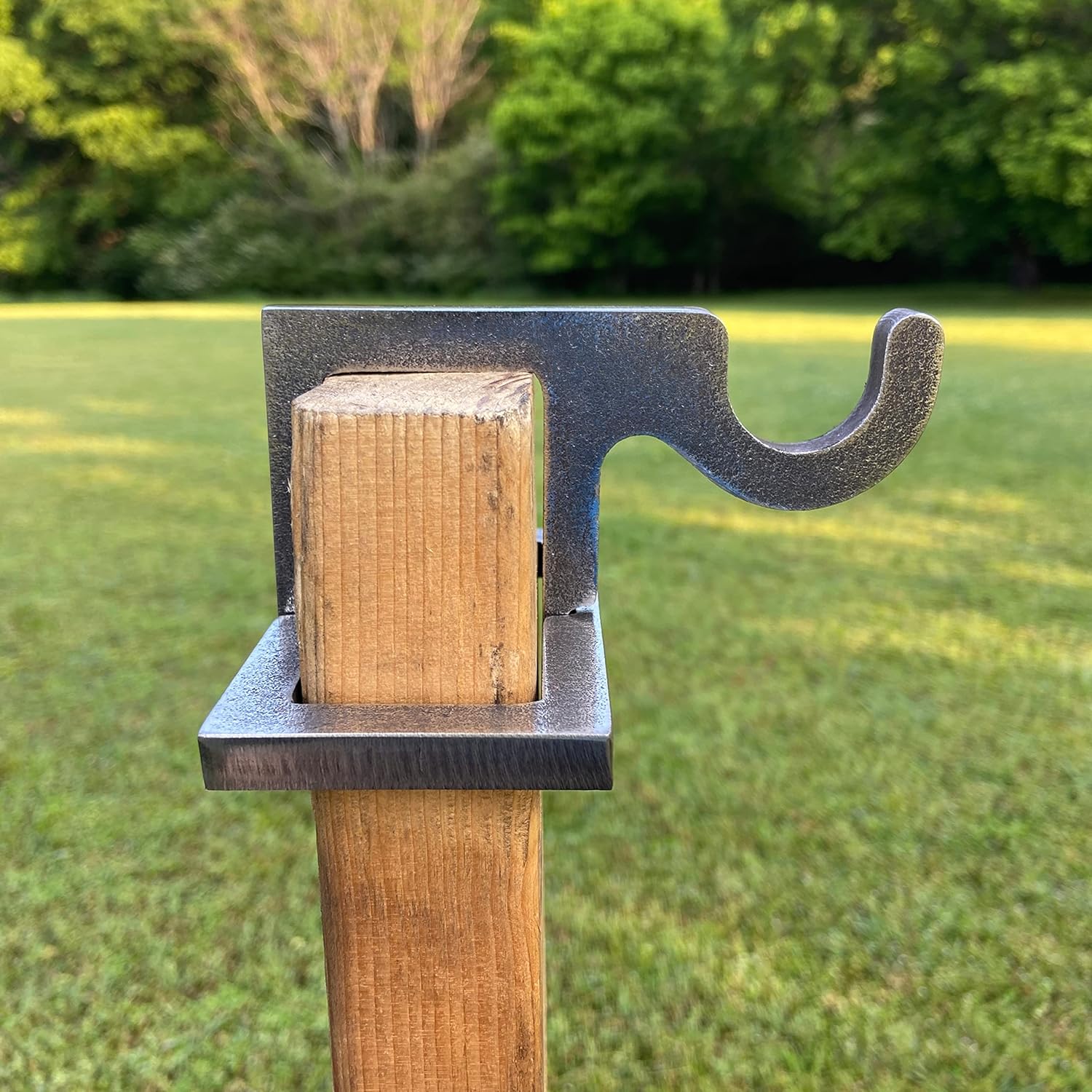 Shooting Accessories AR500 Steel Target Hanger - 3/8 Inch 2x4 Topper ...