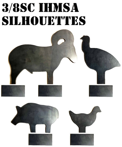 3/8 Scale IHMSA Metallic Silhouettes