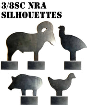 Load image into Gallery viewer, 3/8 Scale NRA Metallic Silhouettes
