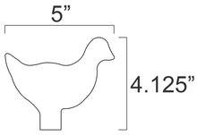Load image into Gallery viewer, 4pc 3/8" AR500 3/8sc IHMSA Metallic Silhouette Rifle Steel Shooting Target Gongs (384-GONGS-1H) (384-GONGS-2H)
