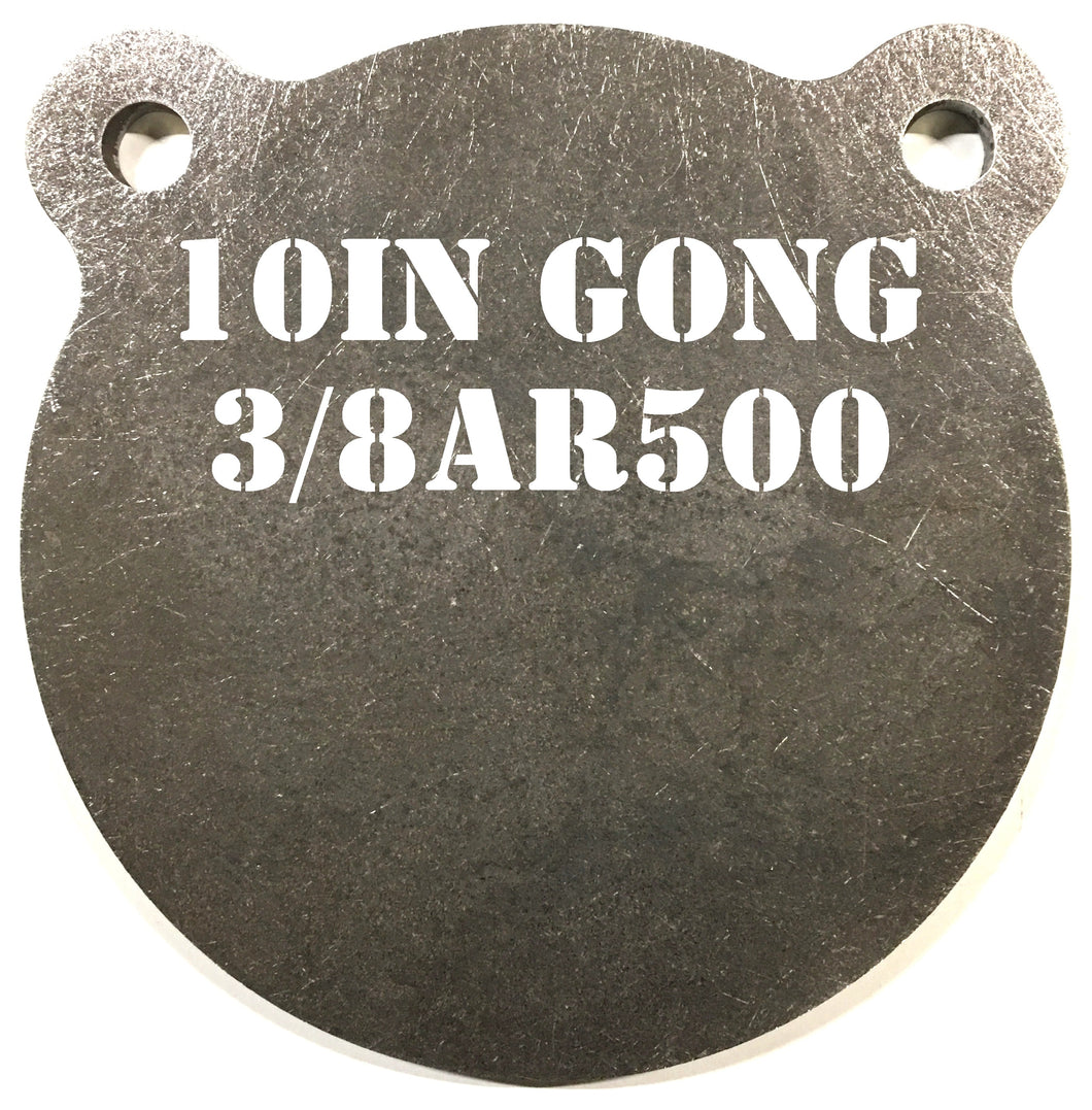 AR500 Steel Gong Target