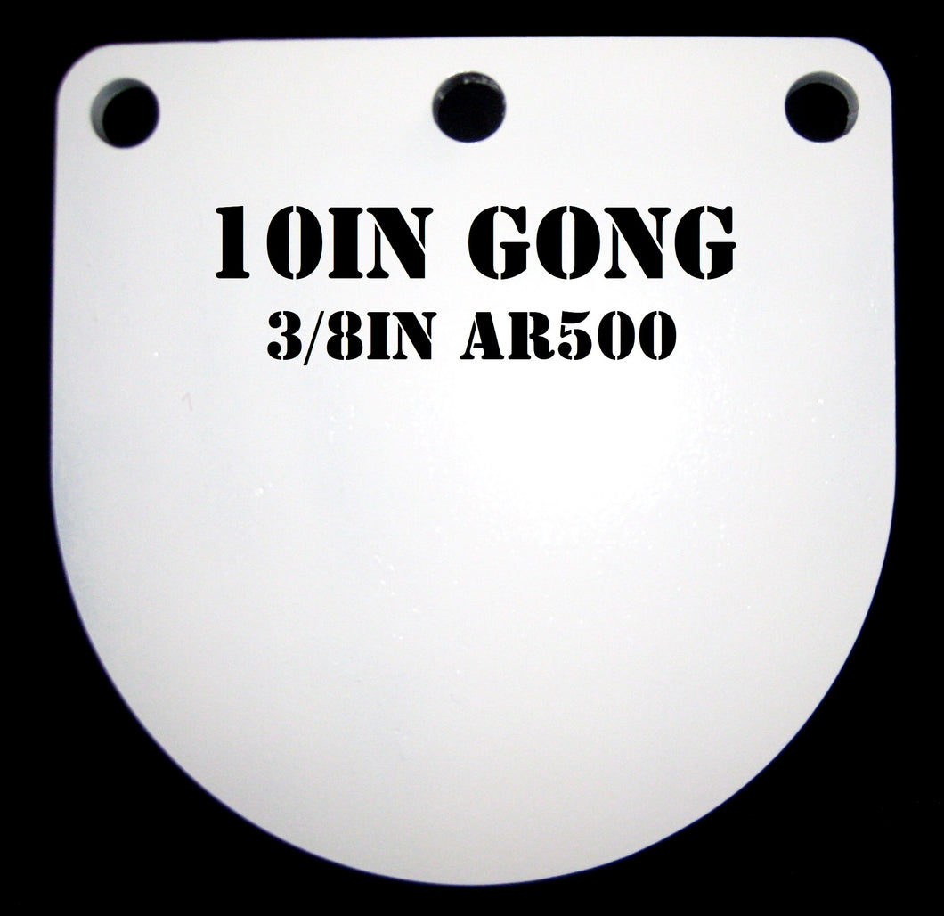 AR500 Steel Gong Target