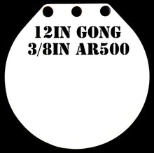 Load image into Gallery viewer, AR500 Steel Gong Target
