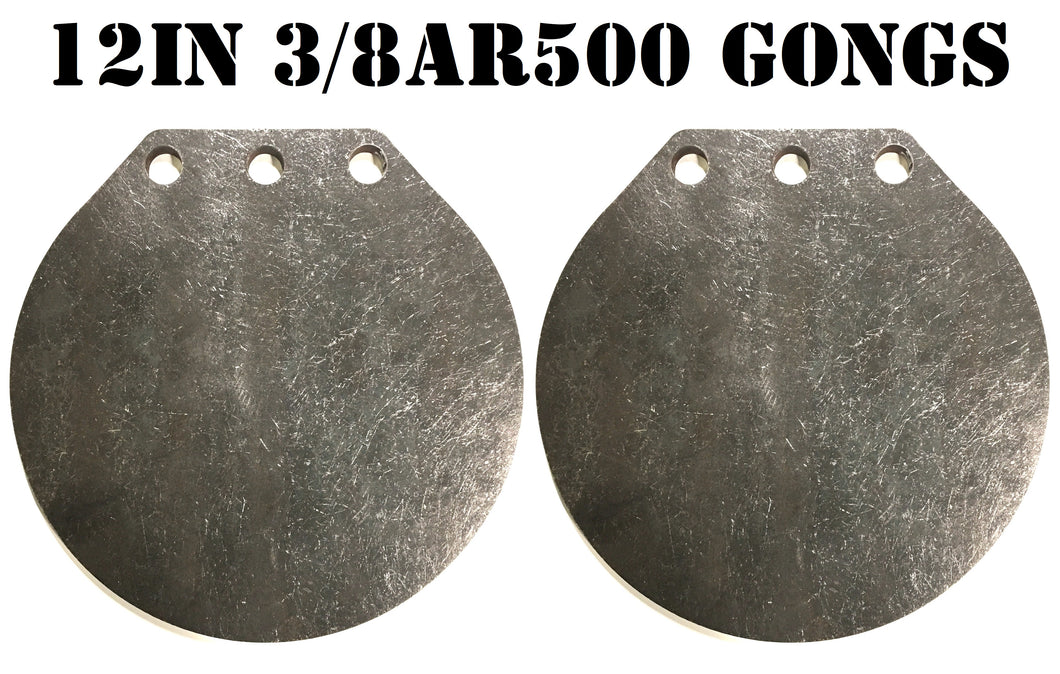 AR500 Steel Gong Target