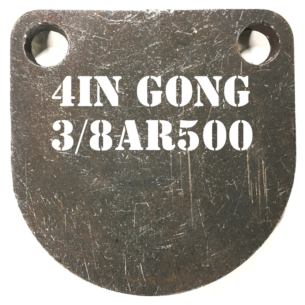 AR500 Steel Gong Target