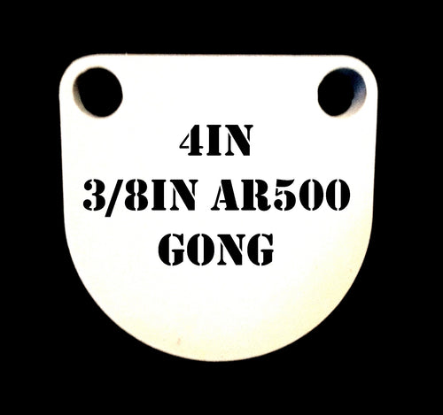 AR500 Steel Gong Target