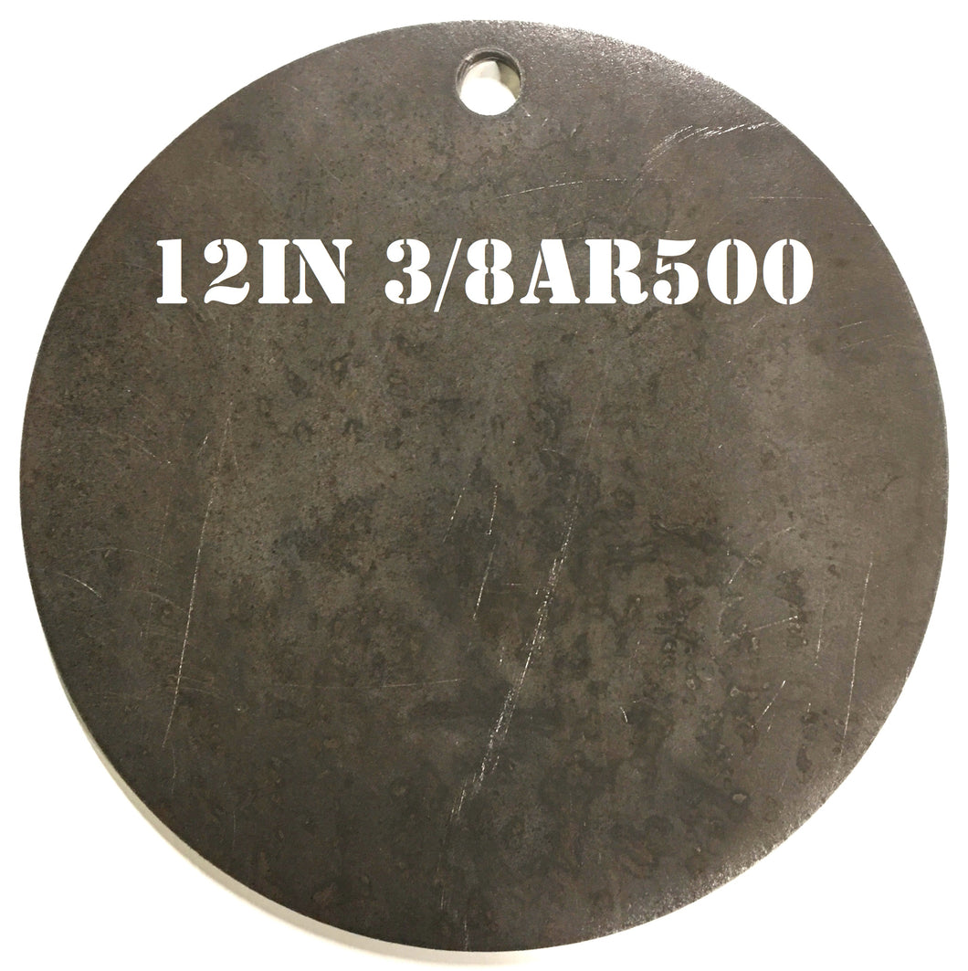 AR500 Steel Gong Target