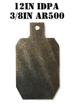 Load image into Gallery viewer, AR500 Steel IDPA Gong Target
