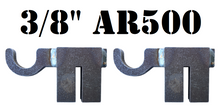 Load image into Gallery viewer, Magnum Target AR500 Hardened Steel Shooting Target T-Post Hook for NRA Metal Gong Range Target - 1, 2, 3, 4, 5, or 6 pc
