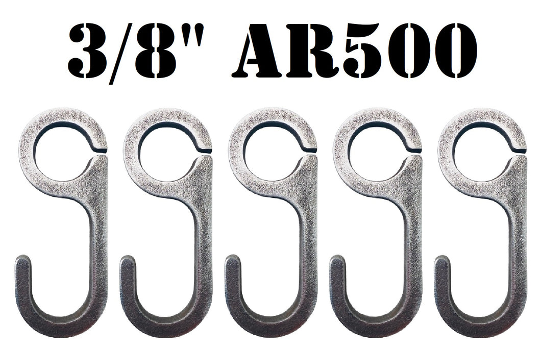 Magnum Target 3/8” AR500 Steel Shooting Target Hanger Range Hooks for 3/4